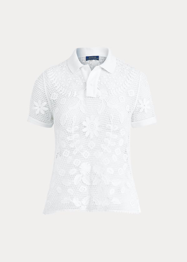 Camisa Polo Polo Ralph Lauren Lace Mulher 40276-UCBL